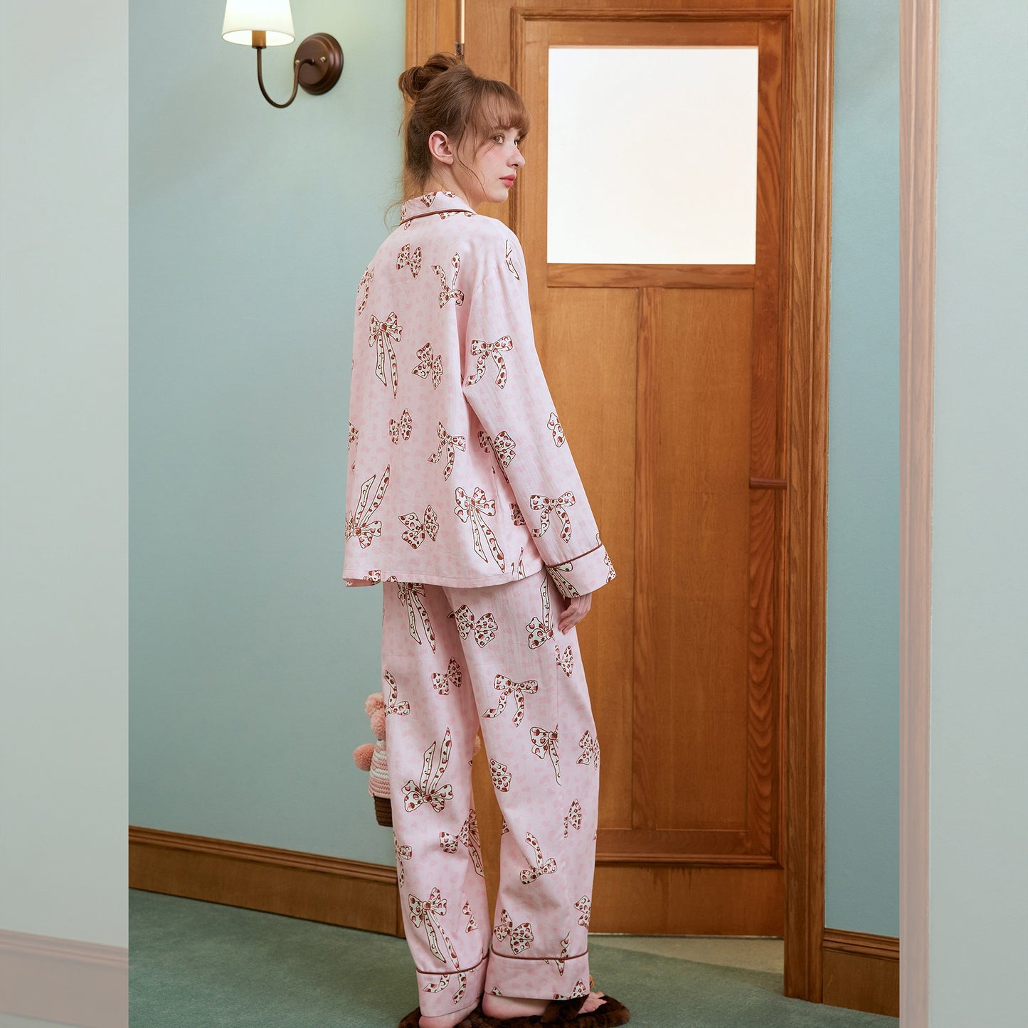 Berry Bow Sleepwear Set