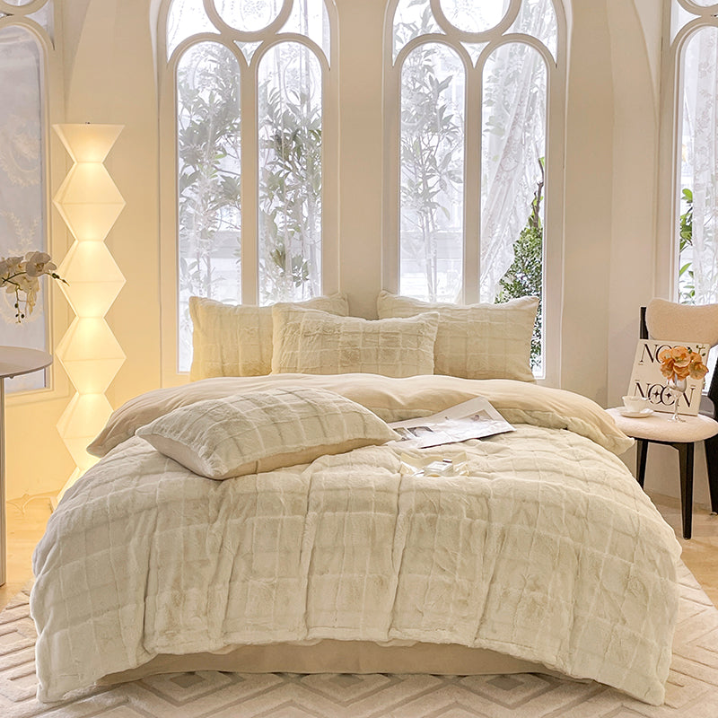 Frosty Nights Velvet Bedding Set