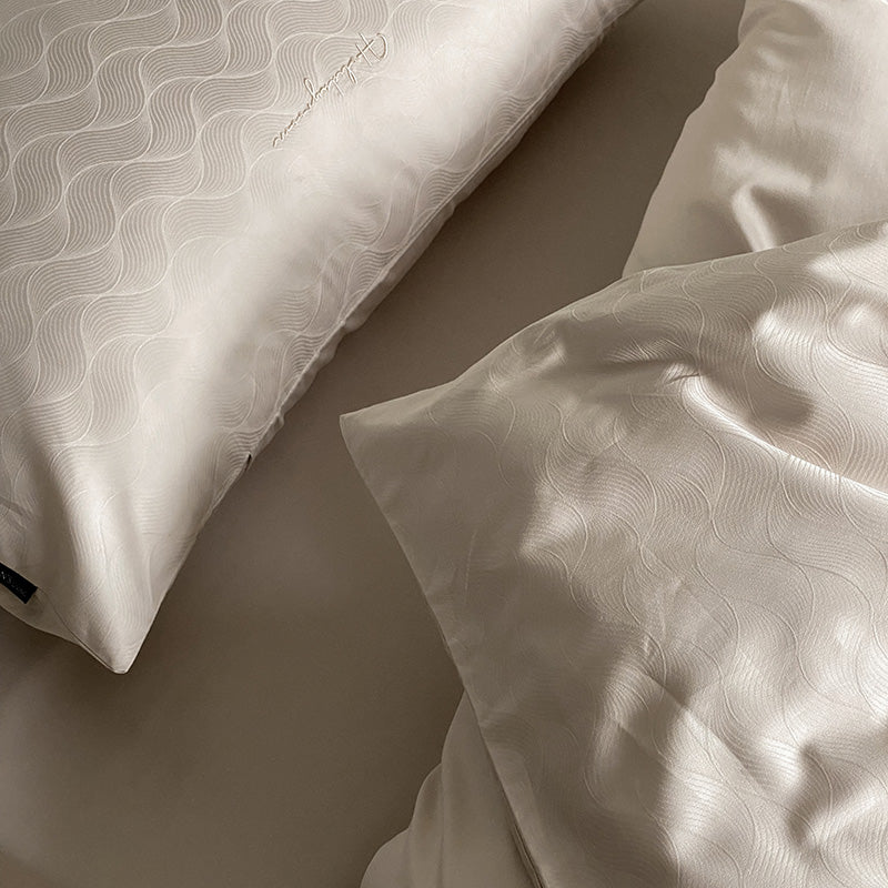 100S Luxury Jacquard Cotton Bedding Set
