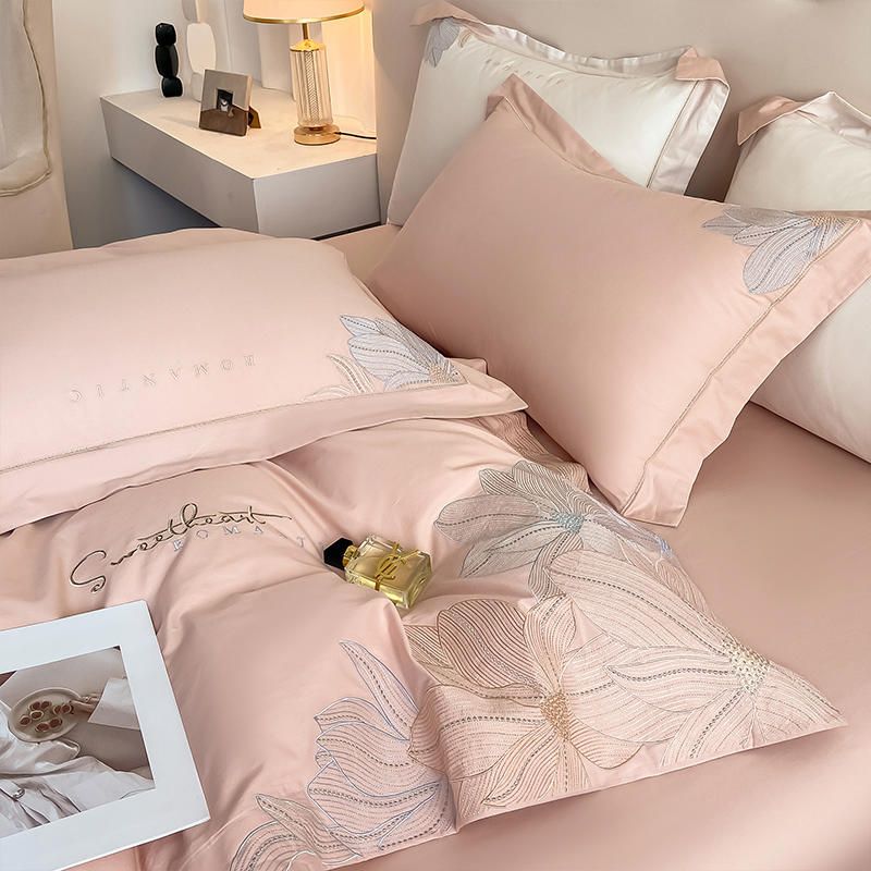 Hepburn Embroidery 80S Bedding Set