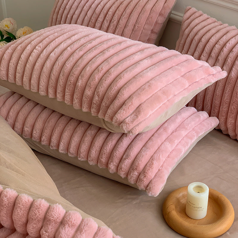 High-end Thicken Plush Bedding Set