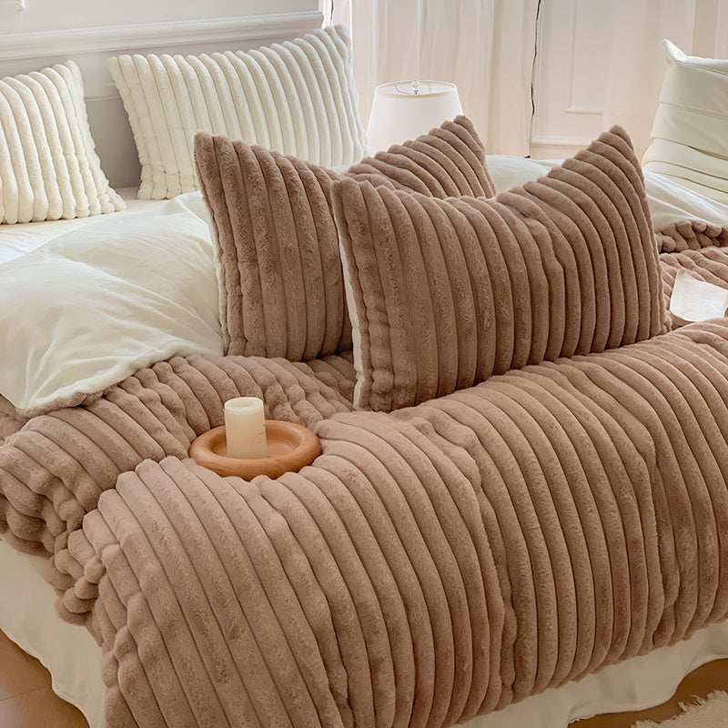 High-end Thicken Plush Bedding Set