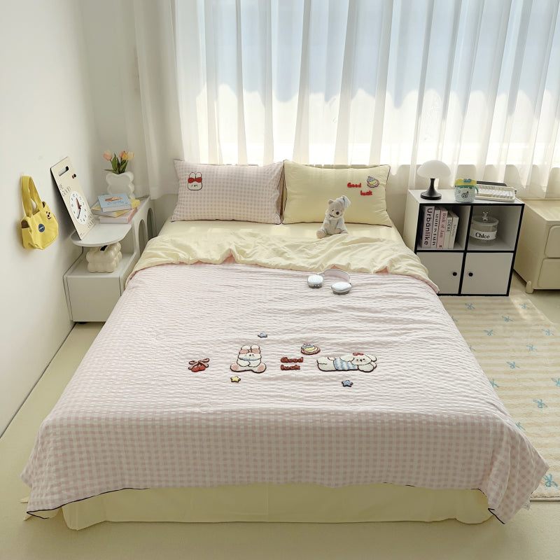 Pastel Pals Cooling Quilt