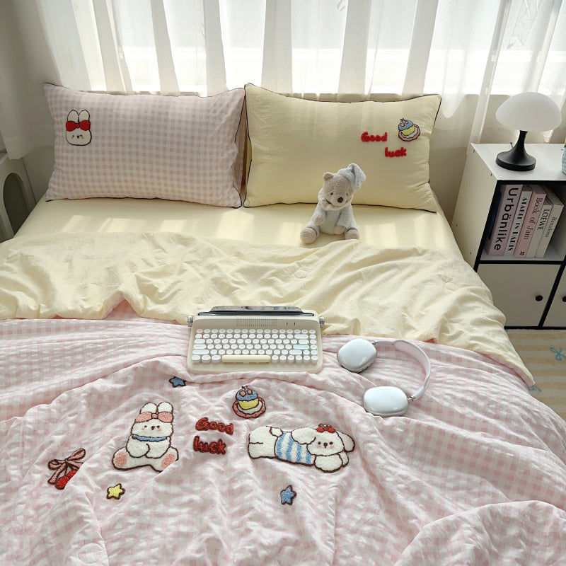 Pastel Pals Cooling Quilt