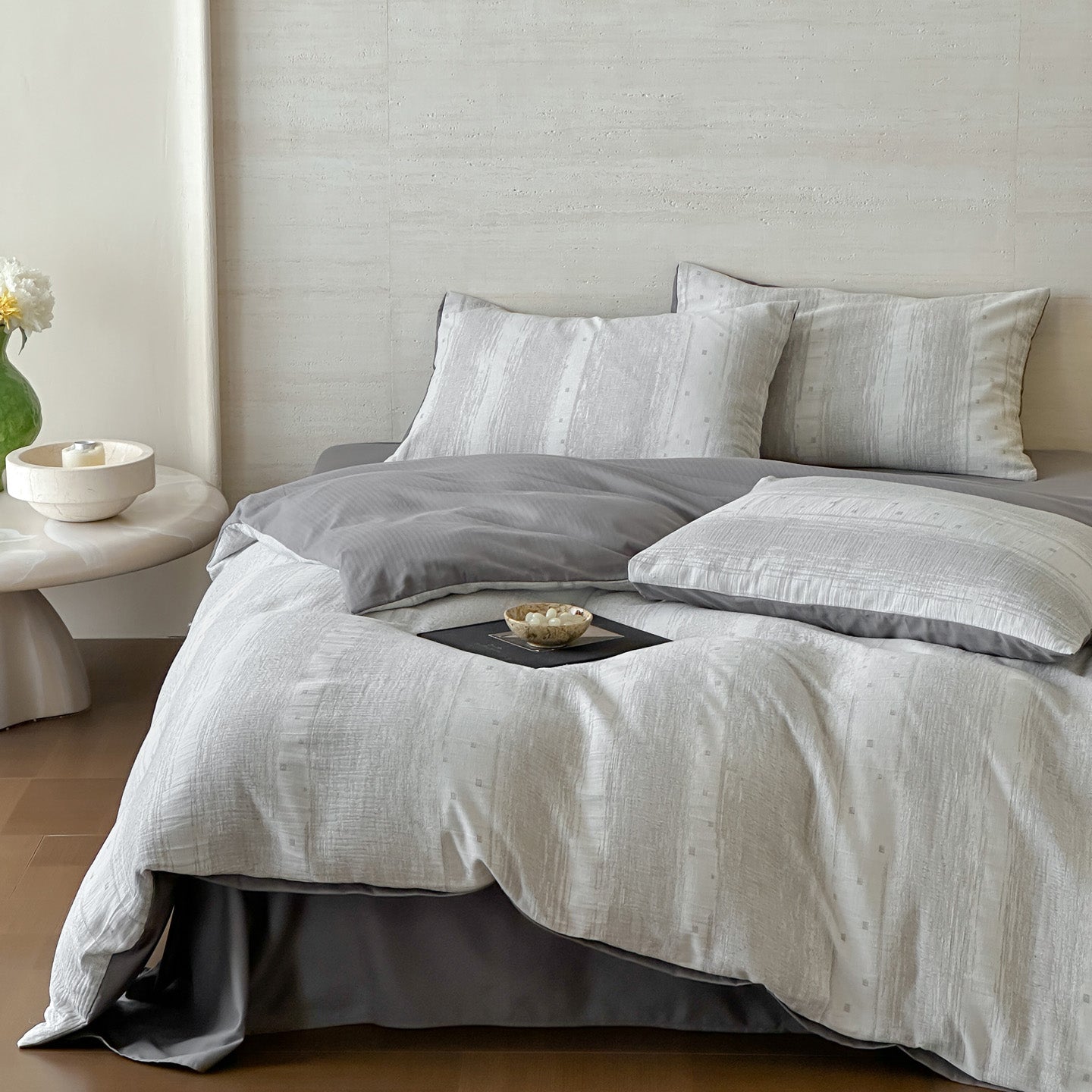 Serene Weave Bedding Set