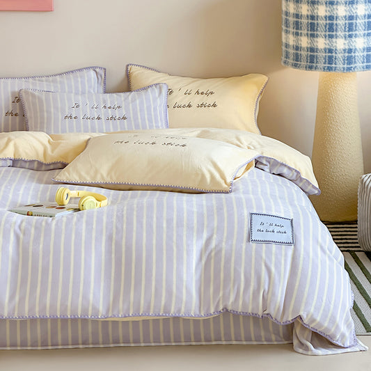 Fresh Gingham Bedding Set