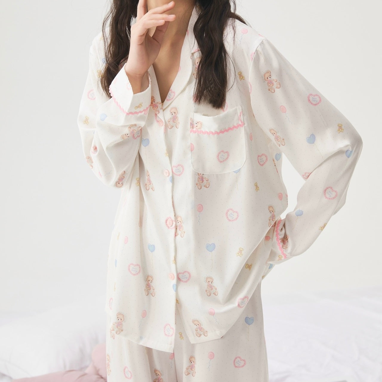 Teddy Time Pajama Set
