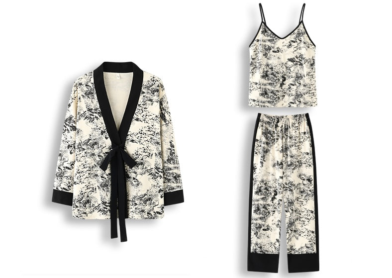 Ink&Silk New Chinoiserie Pajama Set