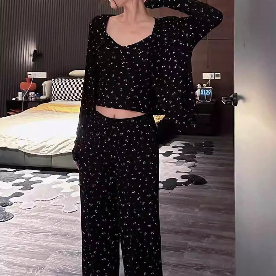Petite Bloom Pajama Set