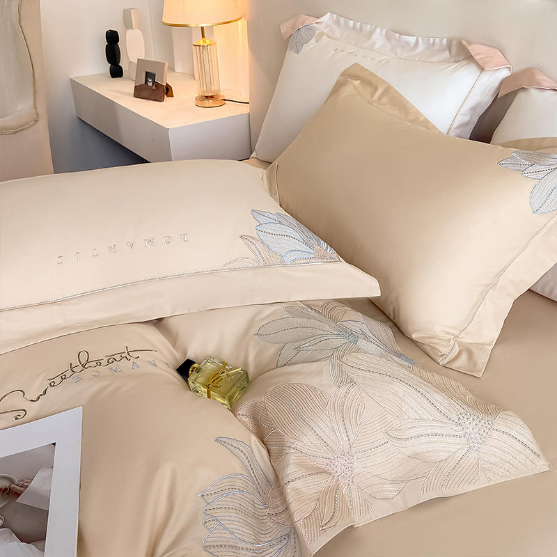 Hepburn Embroidery 80S Bedding Set