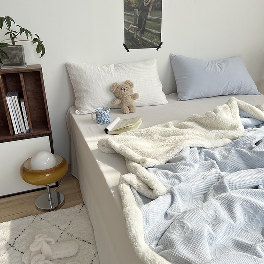 Milk Velvet Imitation Wool Blankets