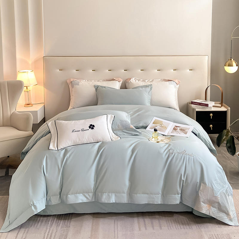 Hepburn Embroidery 80S Bedding Set