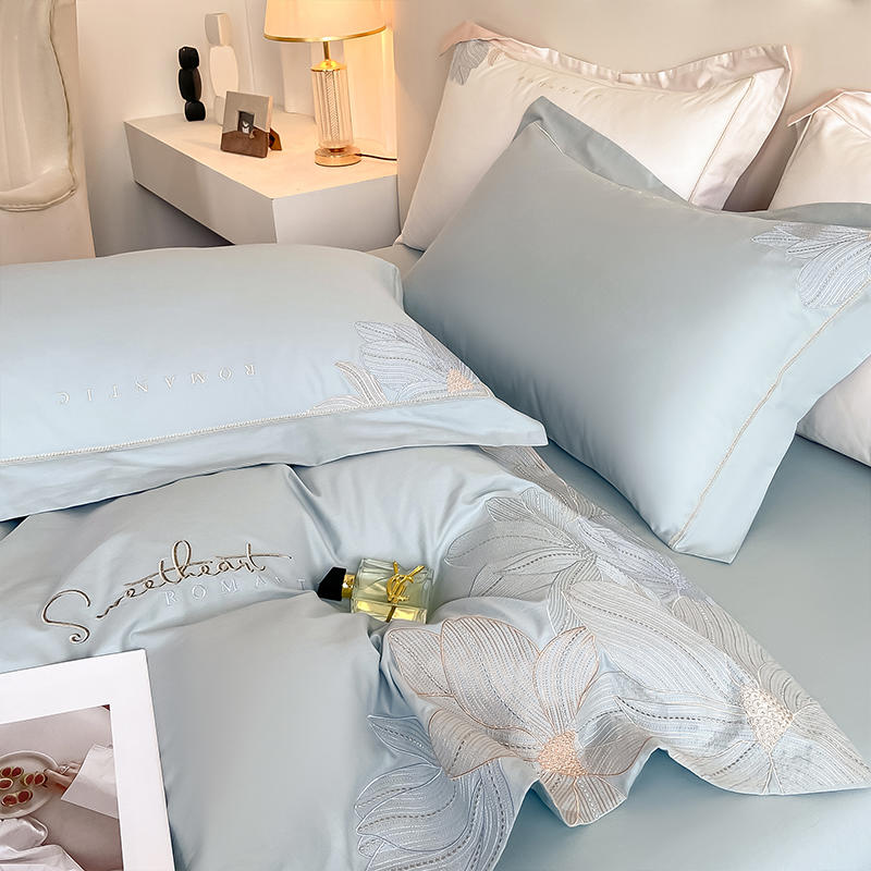 Hepburn Embroidery 80S Bedding Set