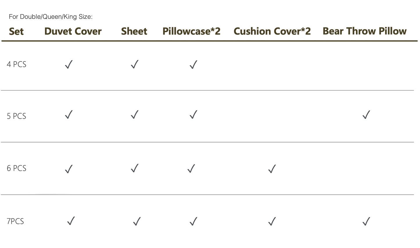Lovely Bear Embroidery Pure Cotton Bedding Set