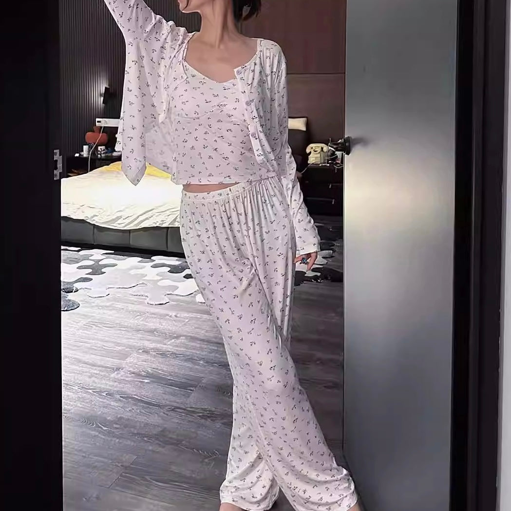 Petite Bloom Pajama Set