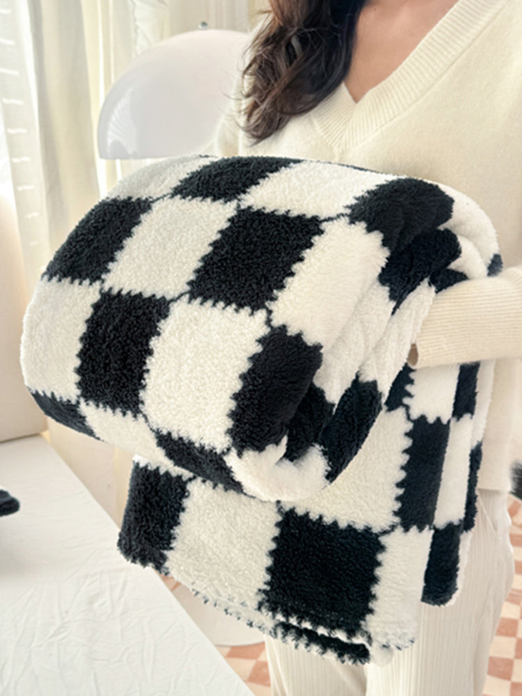 Pure Check Blanket