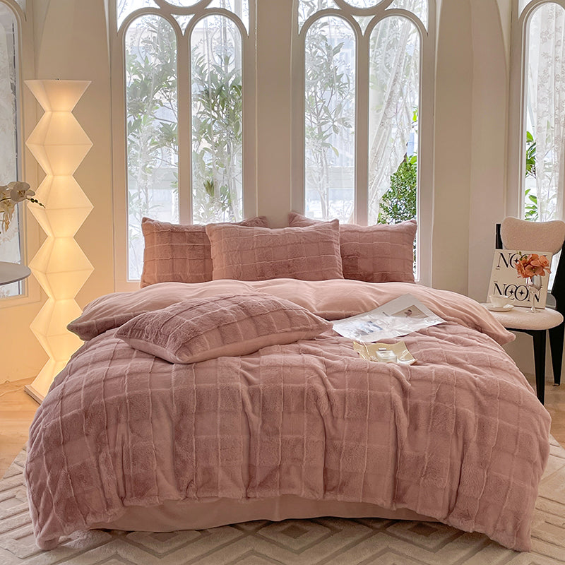 Frosty Nights Velvet Bedding Set