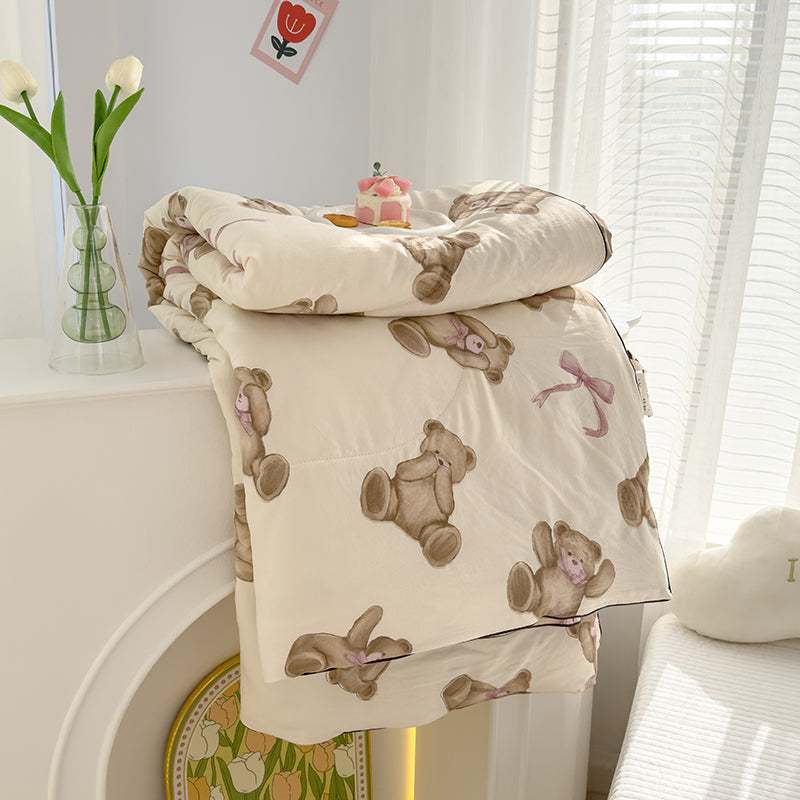 SnuggleSoft Soya Fiber Summer Quilt