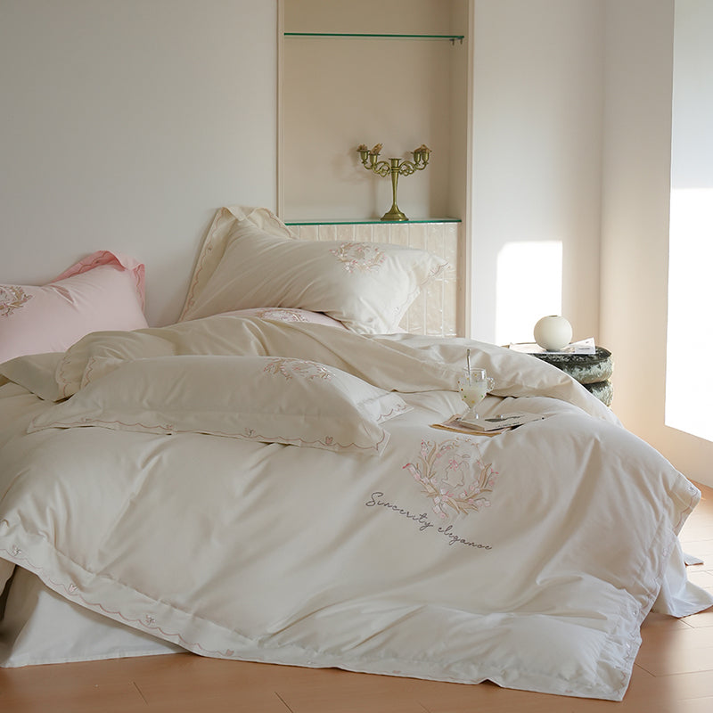 Bunny Blossom Bedding Set