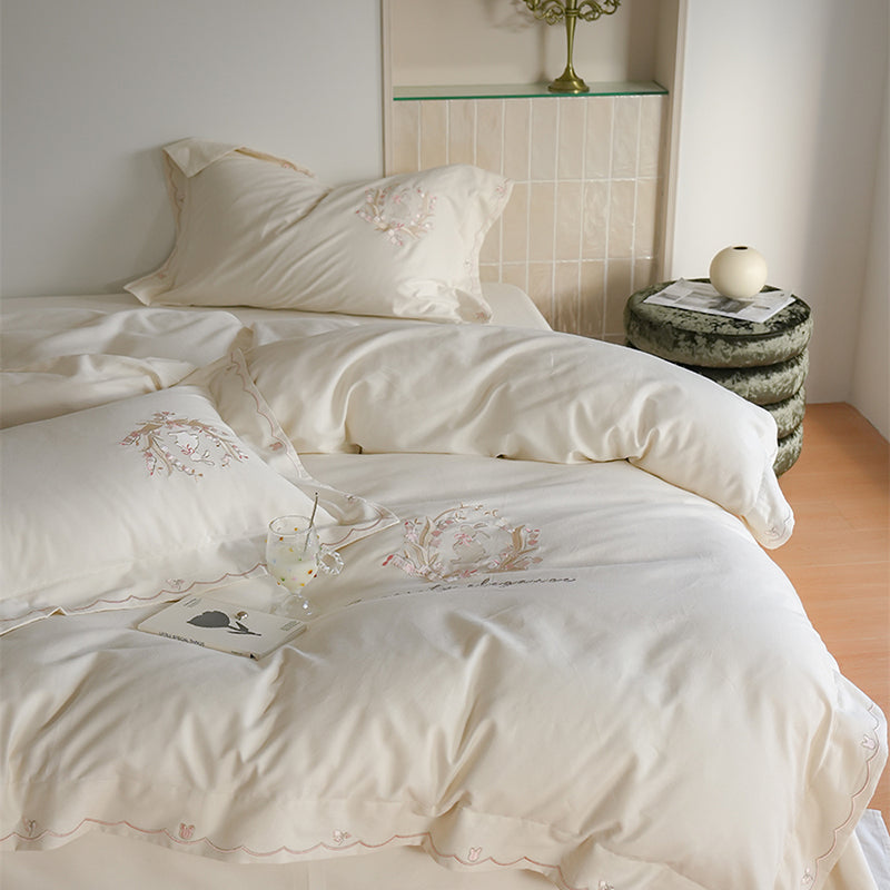Bunny Blossom Bedding Set