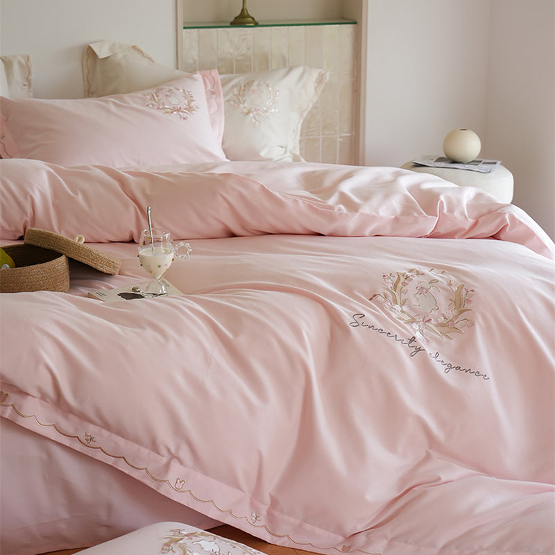 Bunny Blossom Bedding Set
