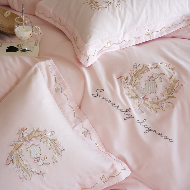 Bunny Blossom Bedding Set