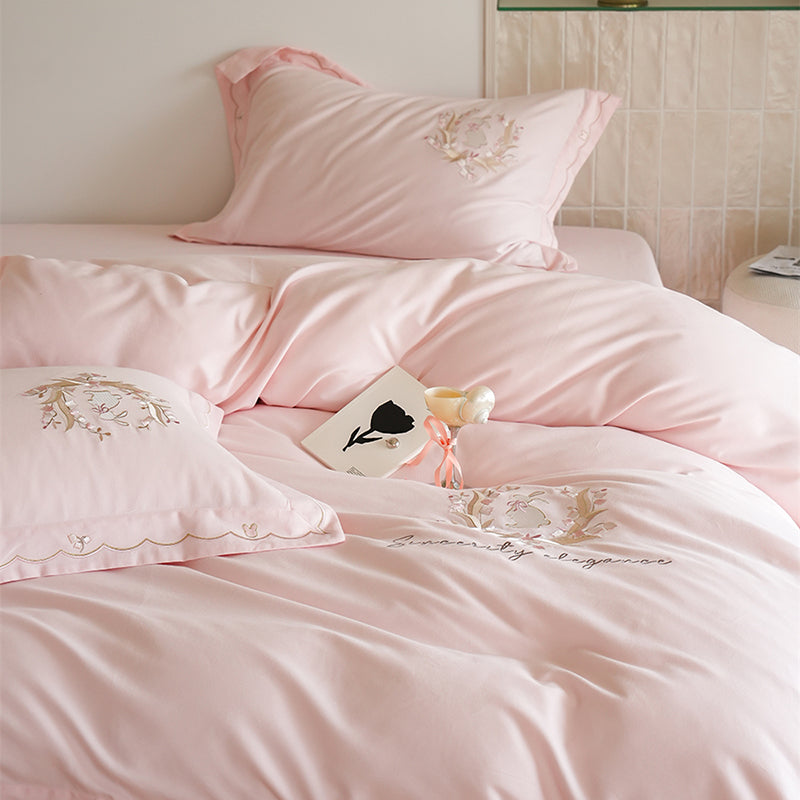Bunny Blossom Bedding Set