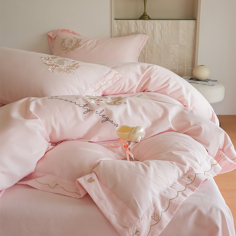 Bunny Blossom Bedding Set