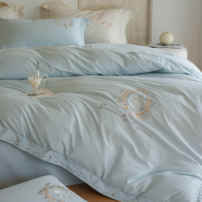 Bunny Blossom Bedding Set