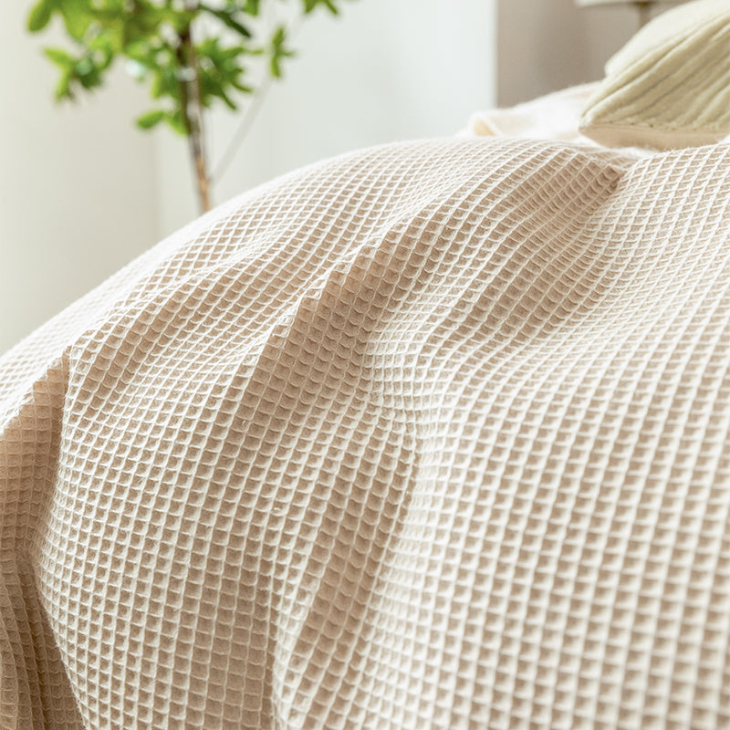 Waffle Lyocell Cotton Bedding Set