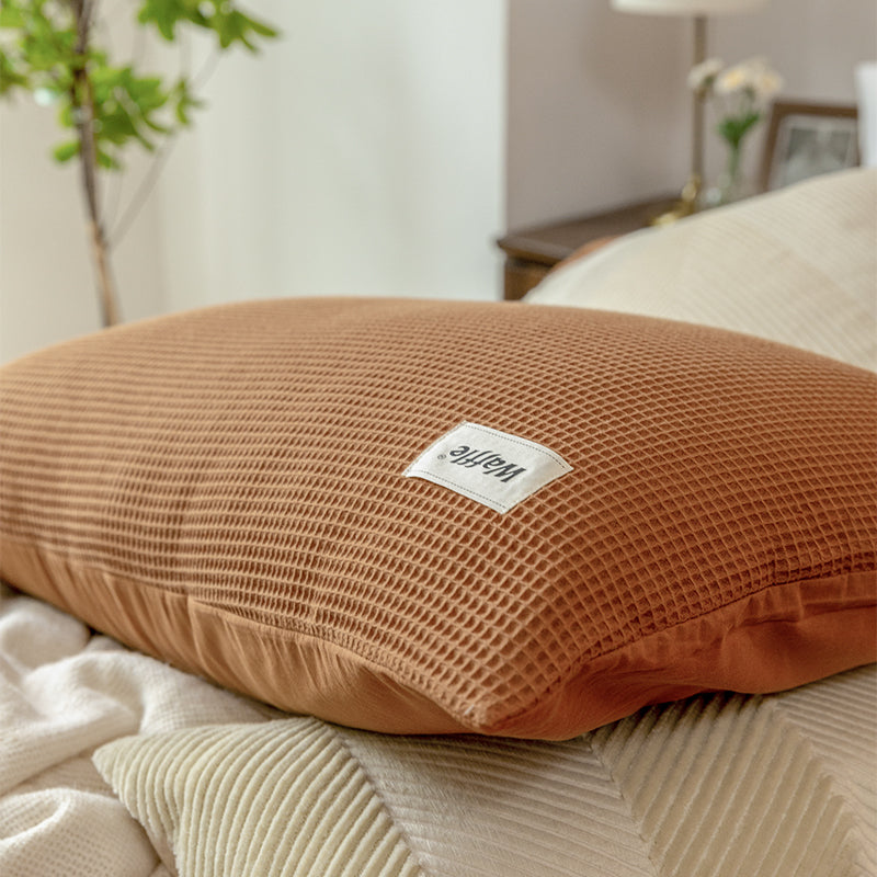 Waffle Lyocell Cotton Bedding Set