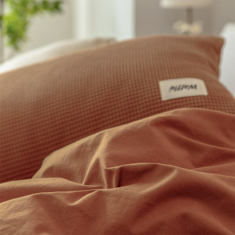 Waffle Lyocell Cotton Bedding Set