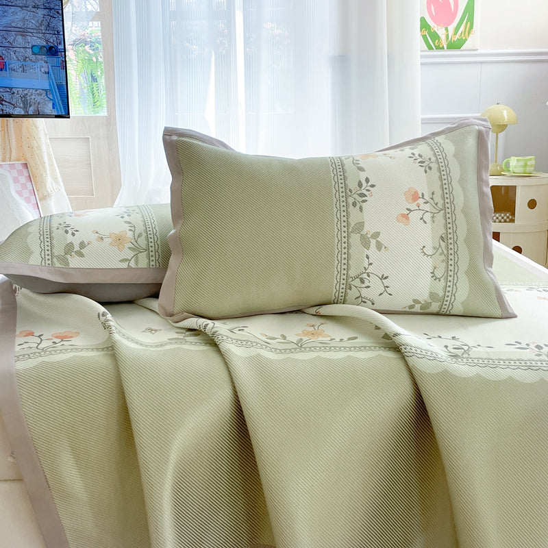 Floral Cartoon Cooling Mat Set