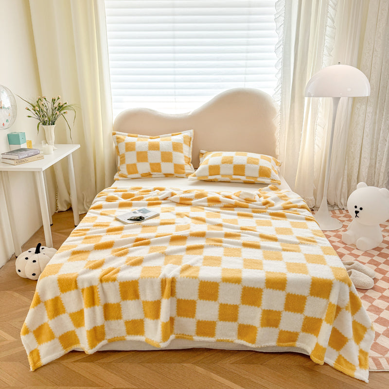 Pure Check Blanket