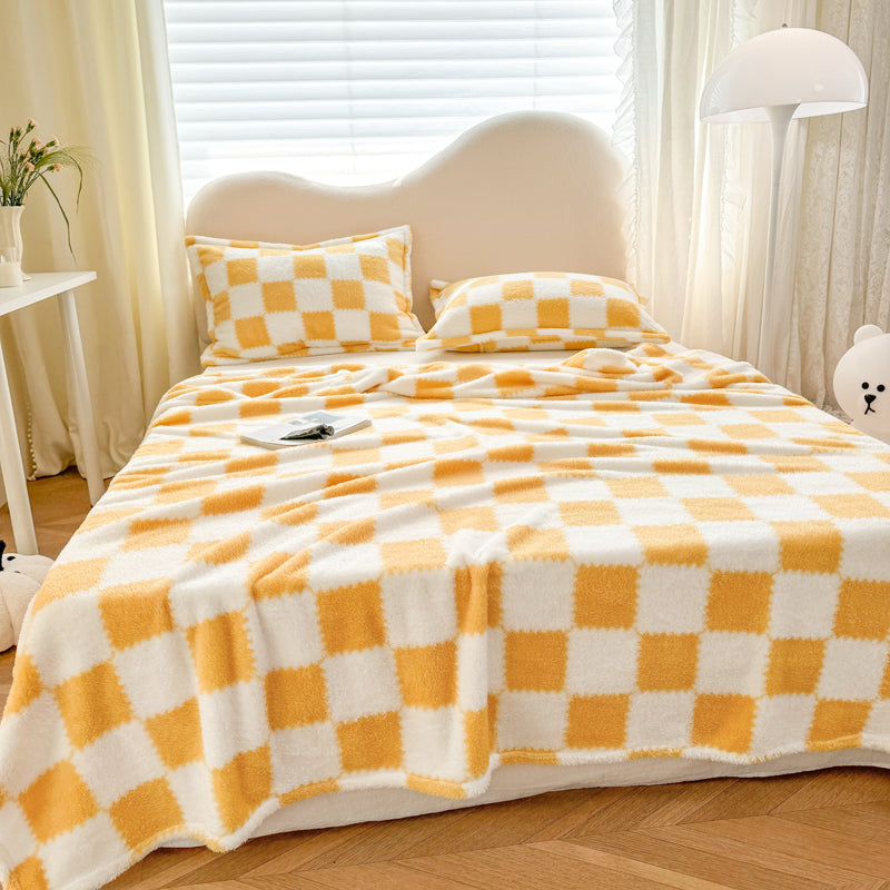 Pure Check Blanket