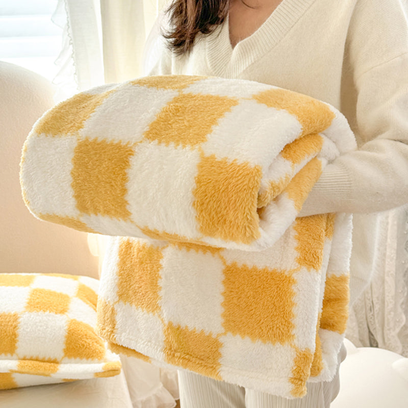 Pure Check Blanket