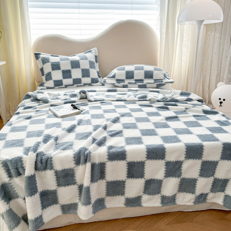 Pure Check Blanket