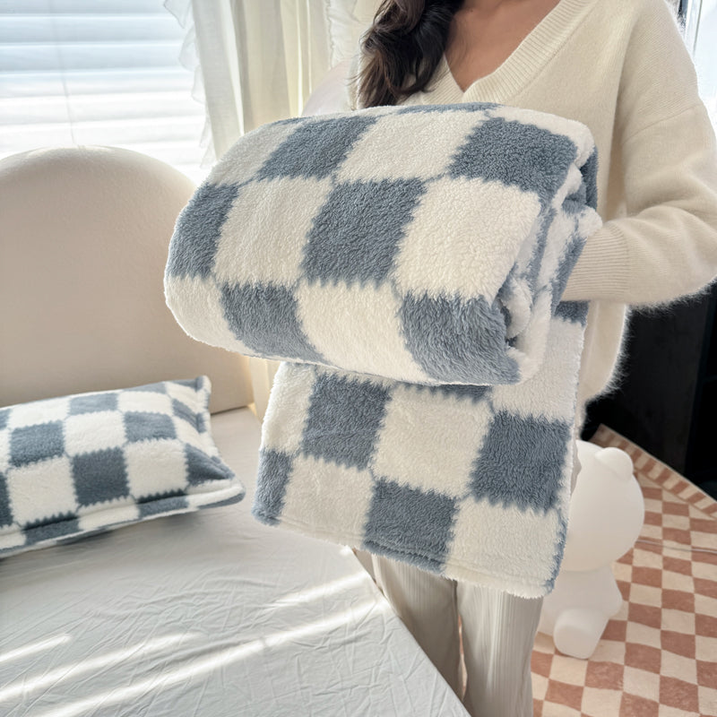 Pure Check Blanket
