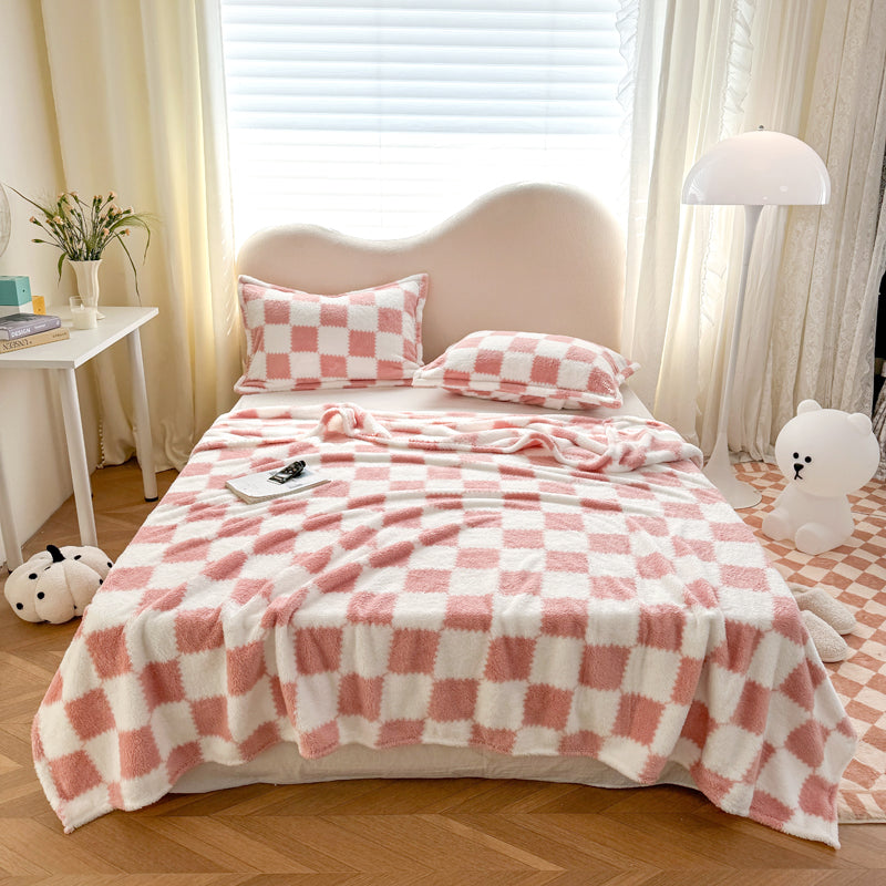 Pure Check Blanket