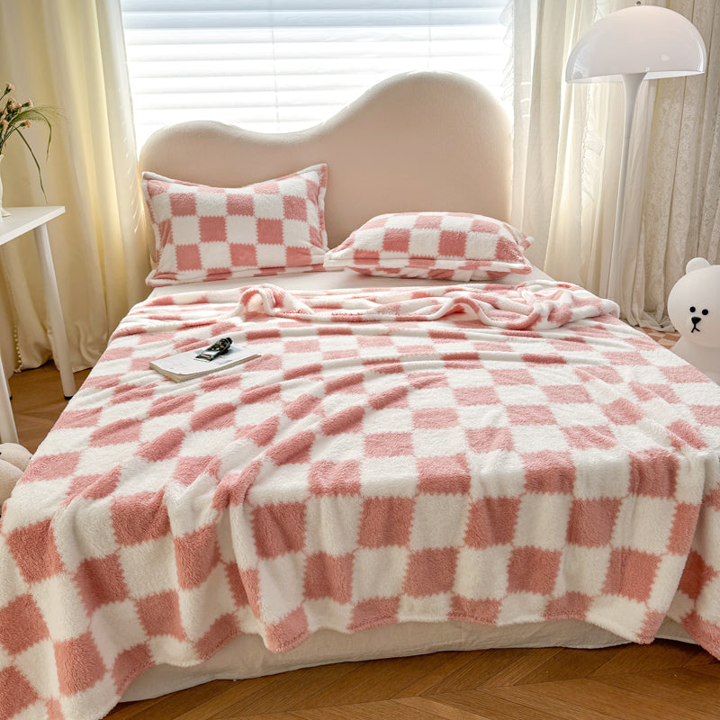 Pure Check Blanket