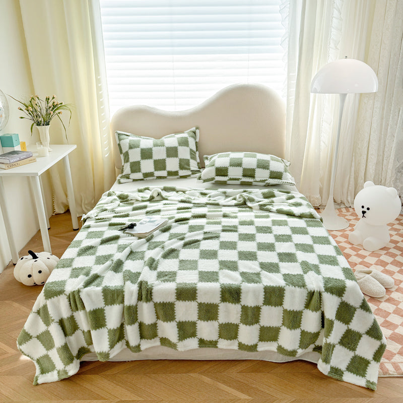 Pure Check Blanket