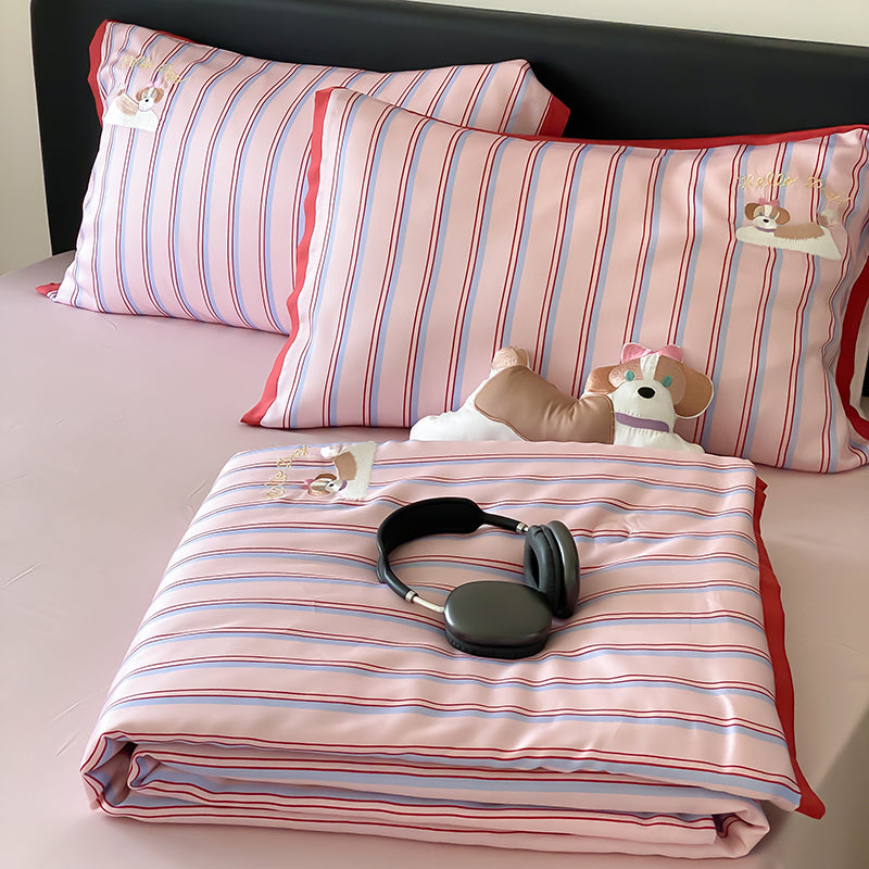 Serenity Stripe Tencel™ Quilt