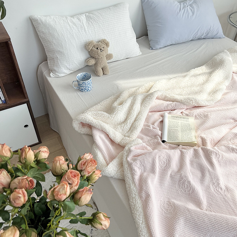 Milk Velvet Imitation Wool Blankets