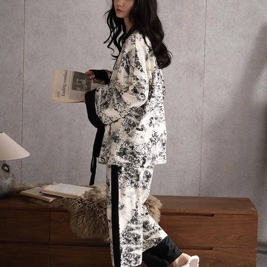 Ink&Silk New Chinoiserie Pajama Set