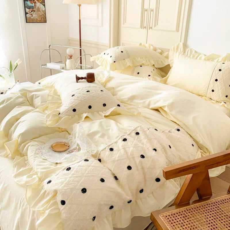 Princess Style Chiffon Bedding Set