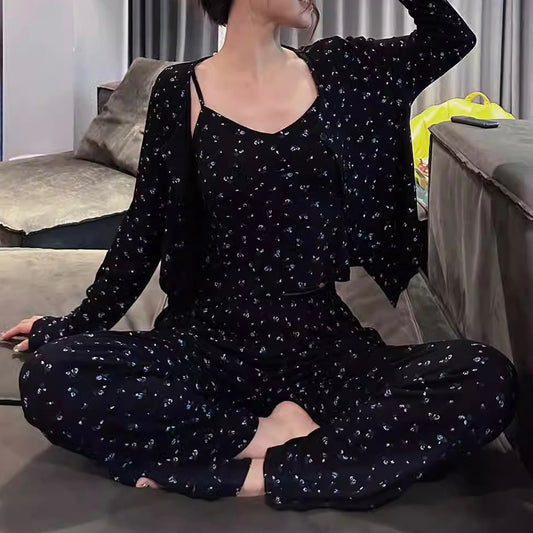 Petite Bloom Pajama Set