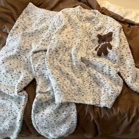 Brown Bear Pajama Set
