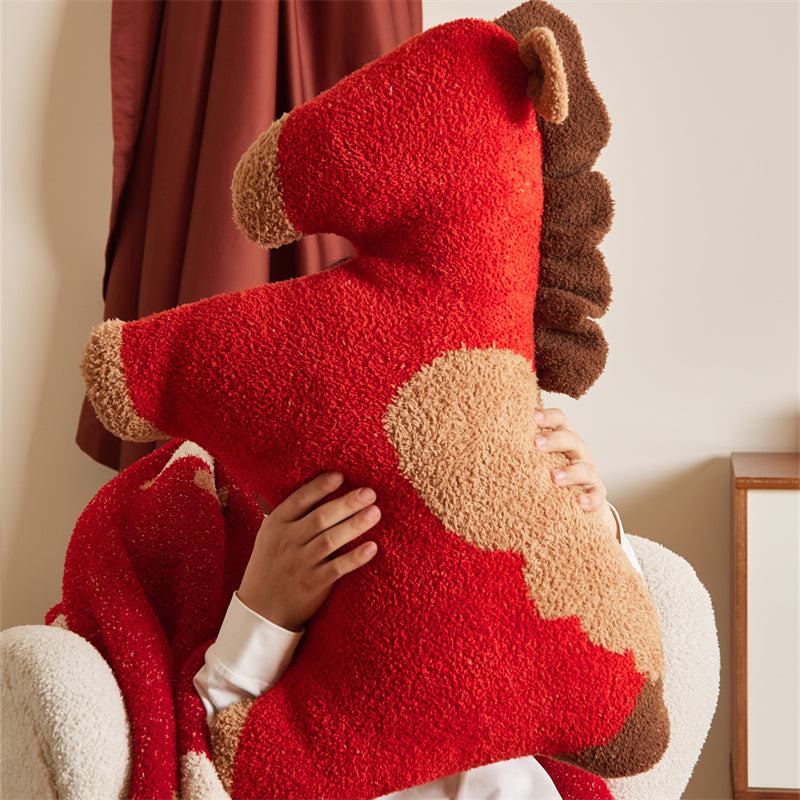 Pony Print Throw Collection