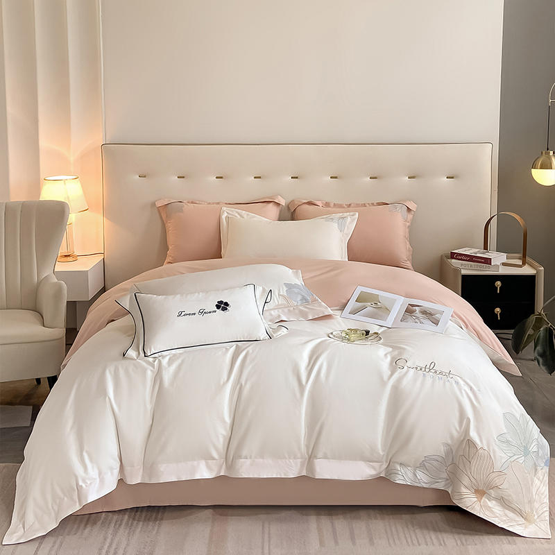 Hepburn Embroidery 80S Bedding Set