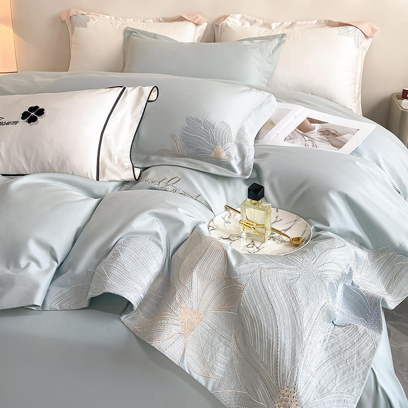 Hepburn Embroidery 80S Bedding Set